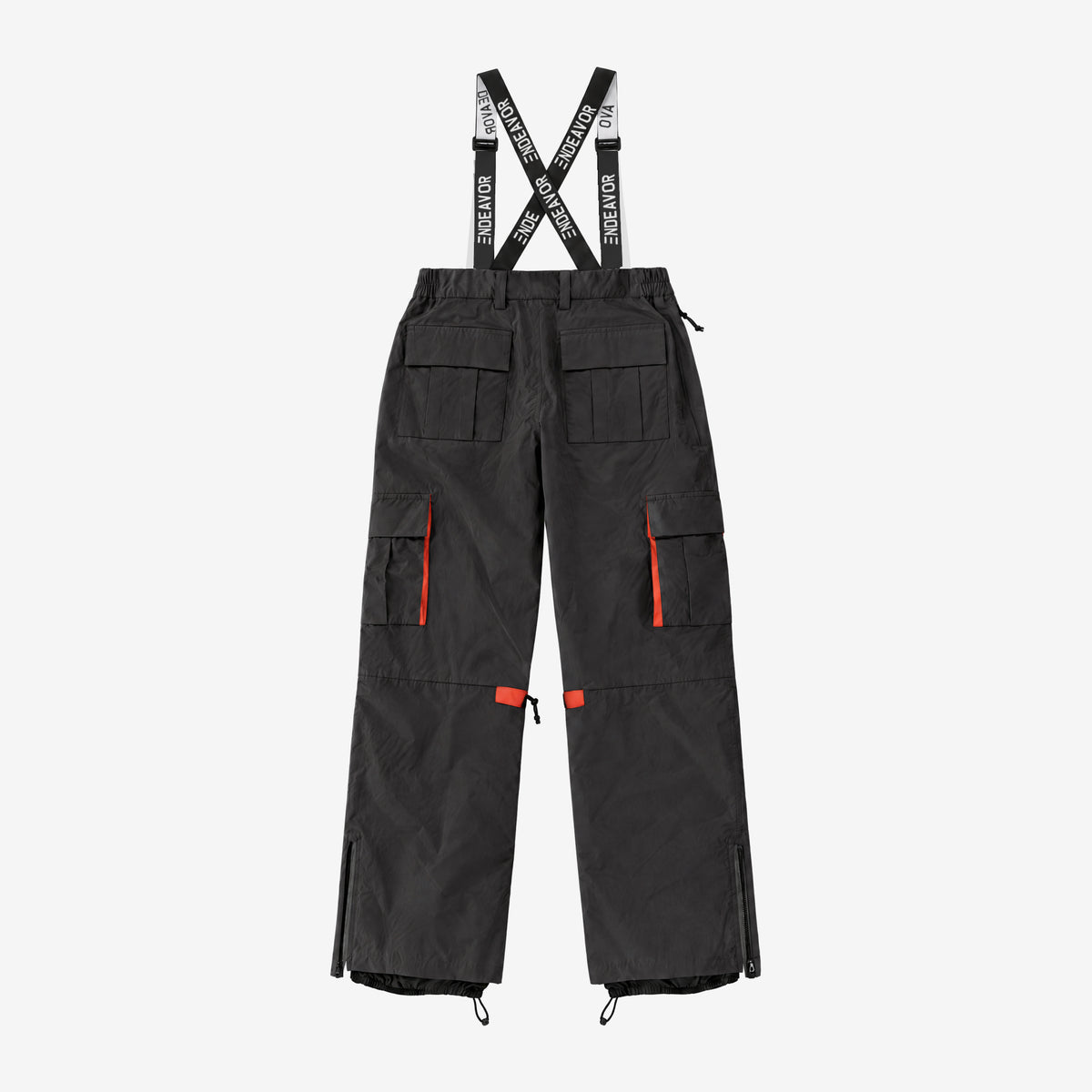 Endeavor 2L Patrol Cargo Pant in Black, back flat lay