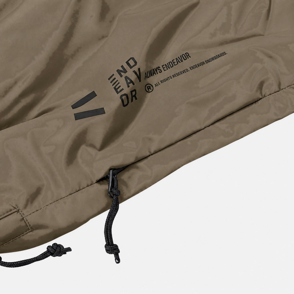 Endeavor 3L Bellow Jacket in Algae, sleeve print