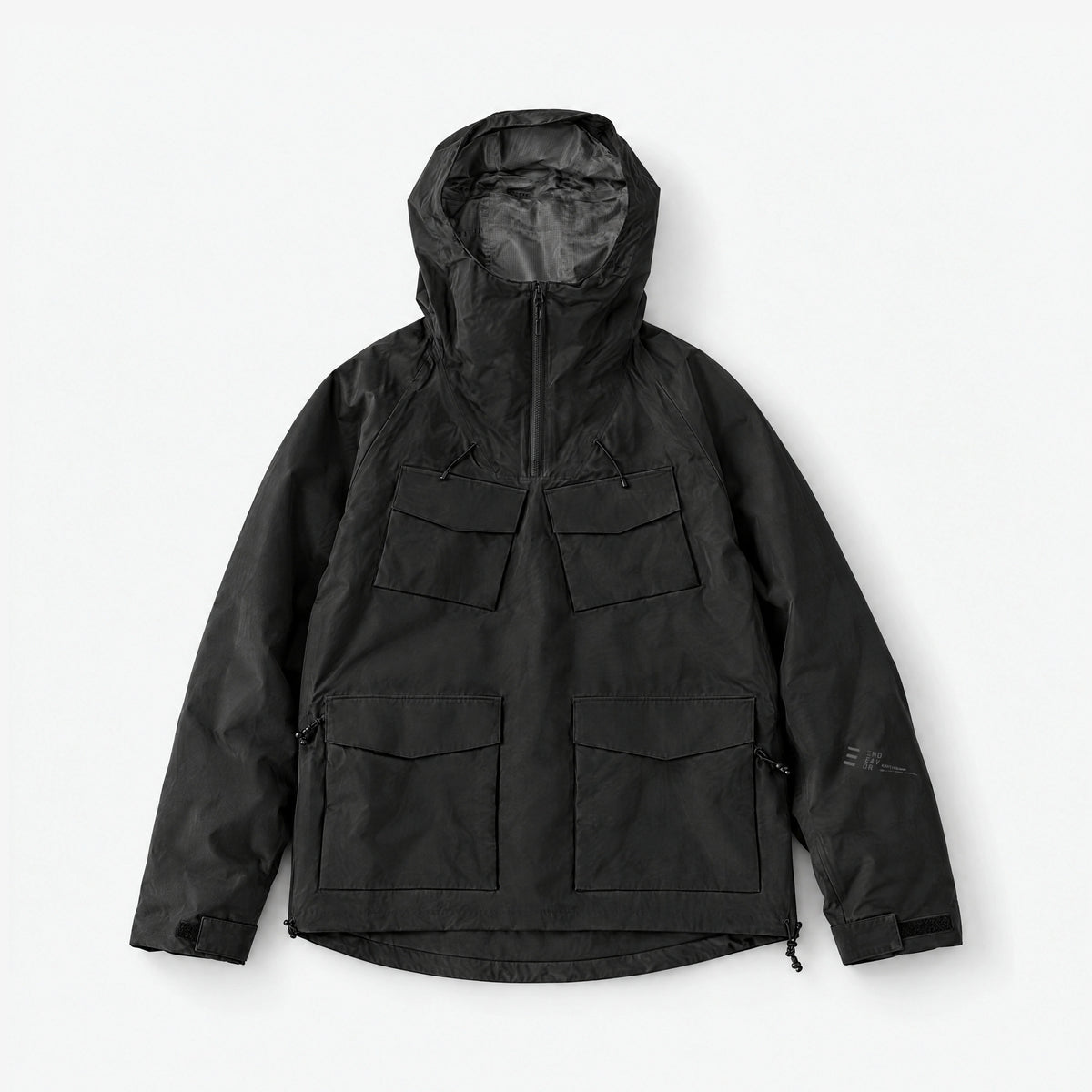 Endeavor 3L Scout Anorak Black, front