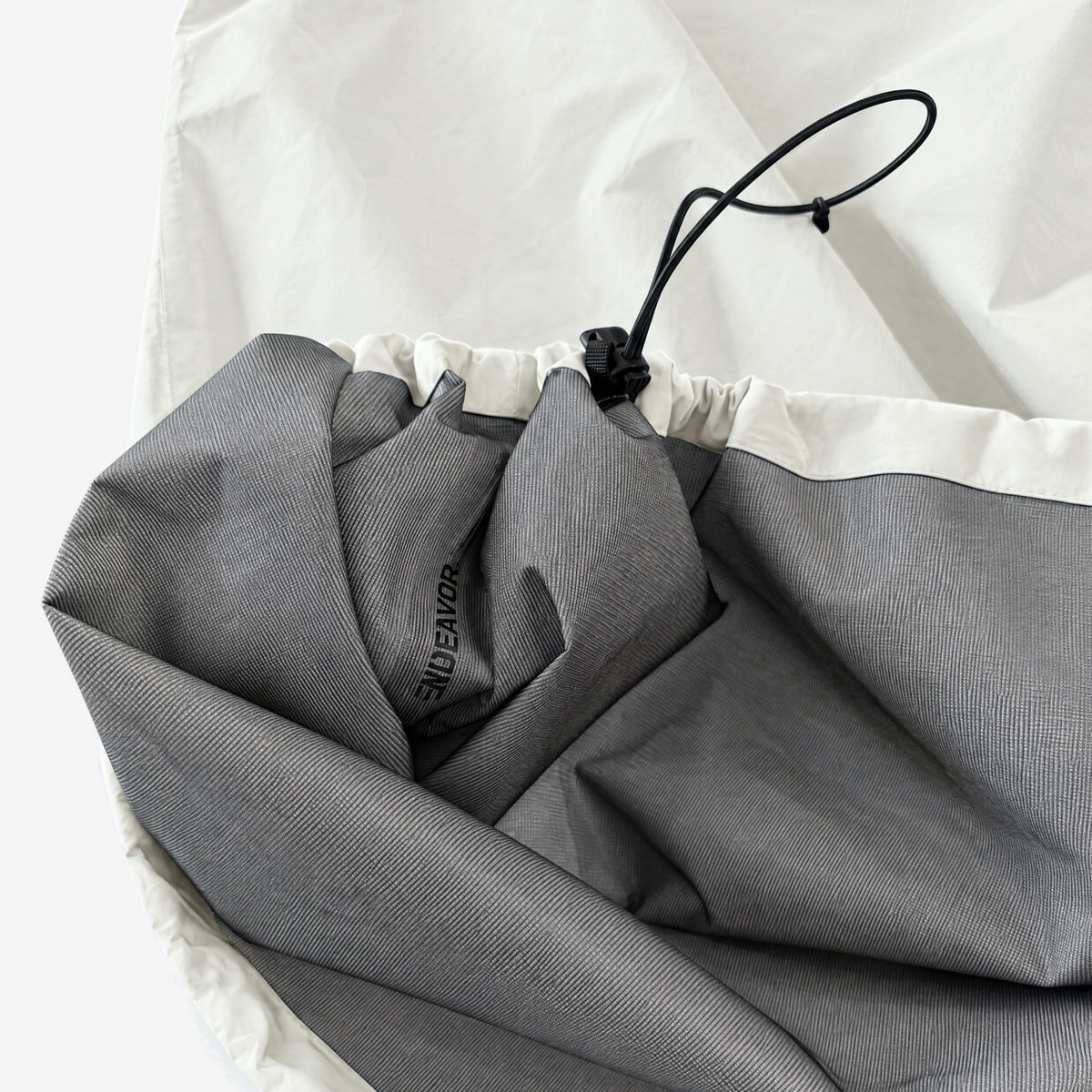 3L Scout Poncho Jacket Fiber, drawcord hem and lining