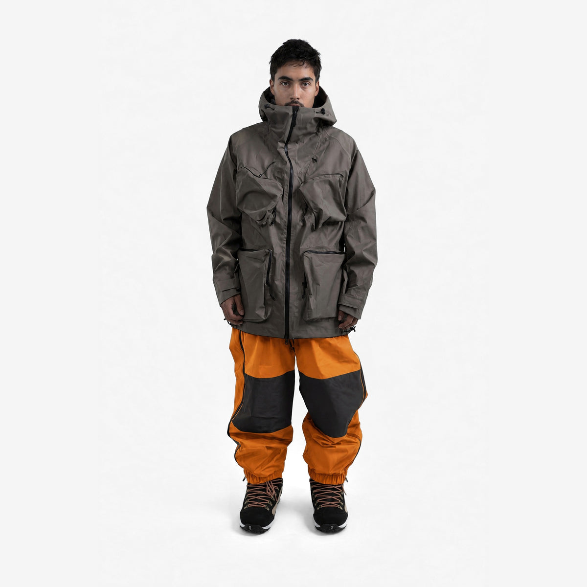 Endeavor 2L Ranger Pant in Blaze, on model