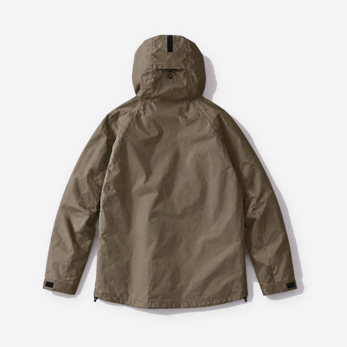 Endeavor 3L Bellow Jacket in Algae, back flat lay