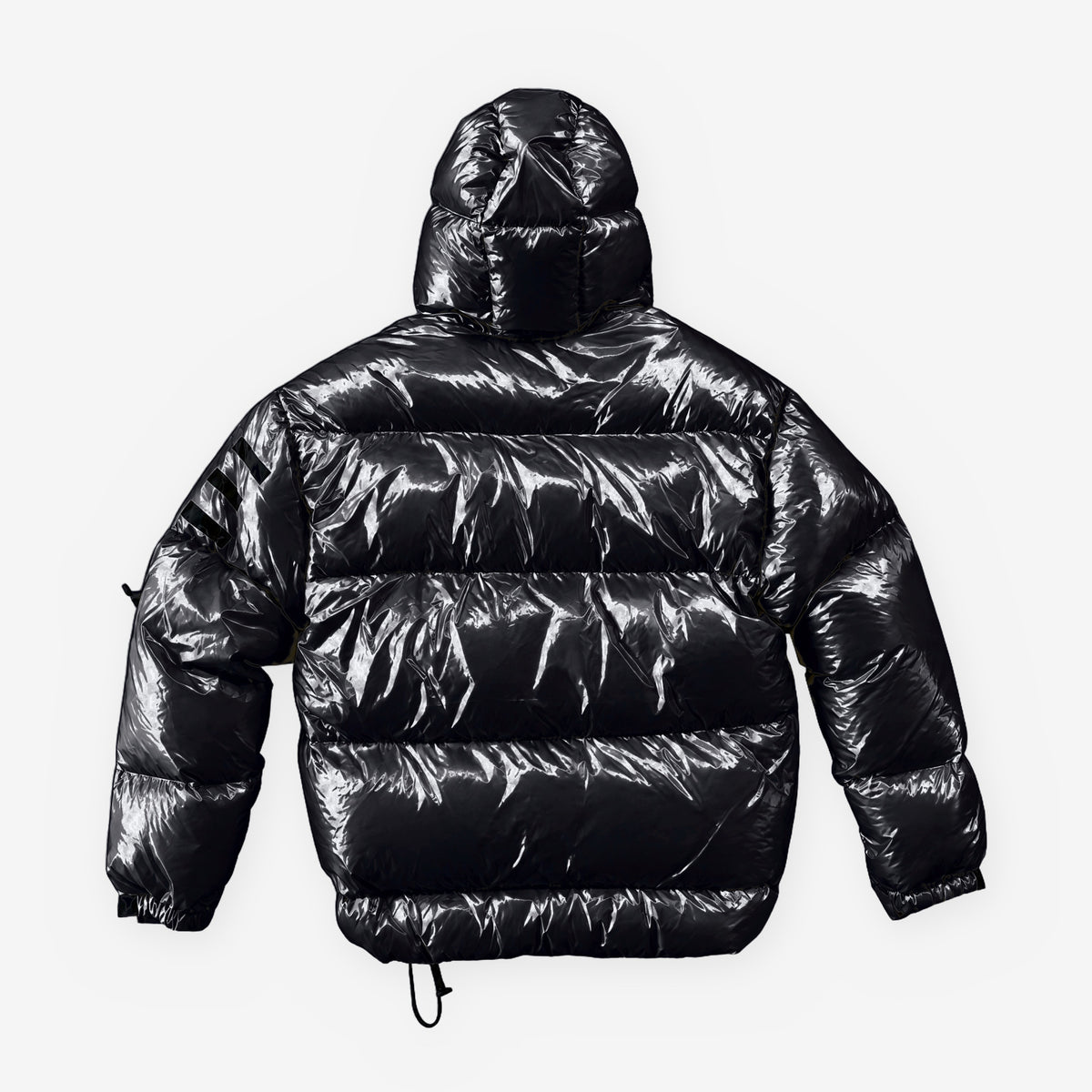 Endeavor Elite Insulated Jacket Black – Flat 02 Back