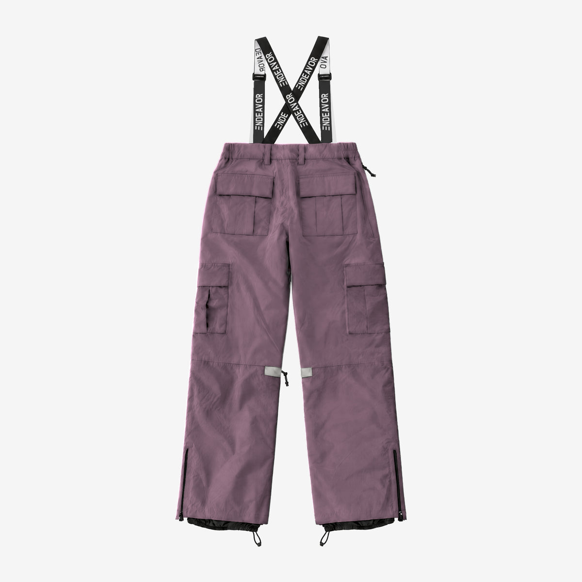 Endeavor 2L Patrol Cargo Pant in Burgundy, back flat lay