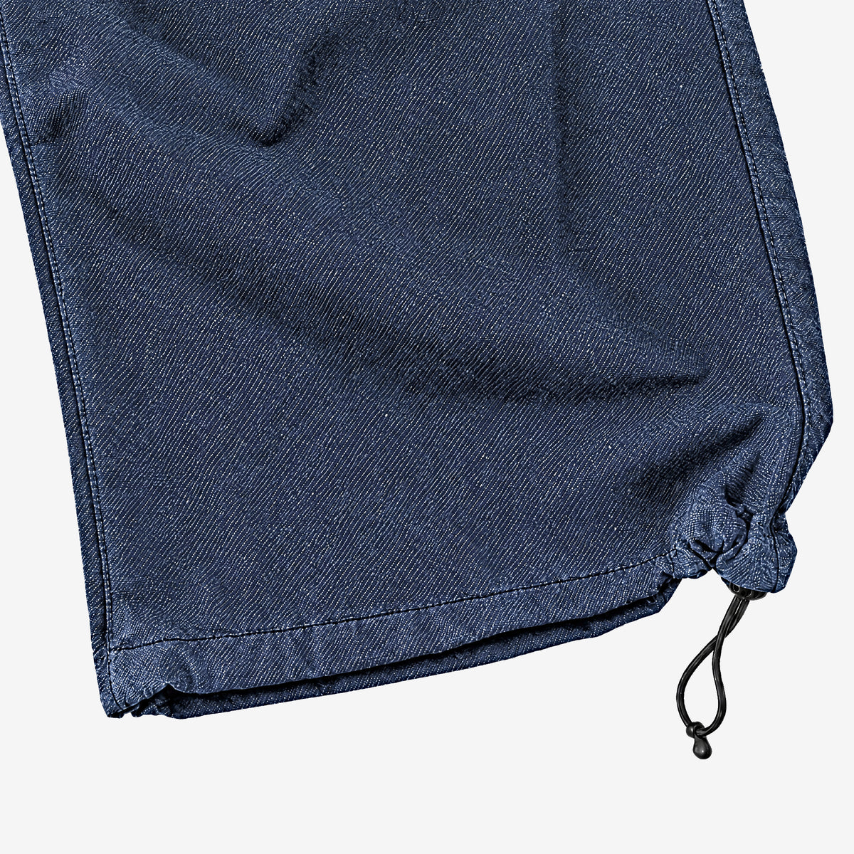 Endeavor 3L Scout Park Pant - Limited Edition Raw Denim, hem cinch detail