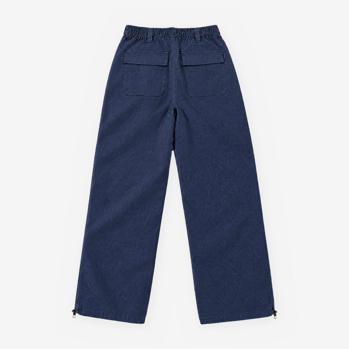 Endeavor 3L Scout Park Pant - Limited Edition Raw Denim, back flat lay
