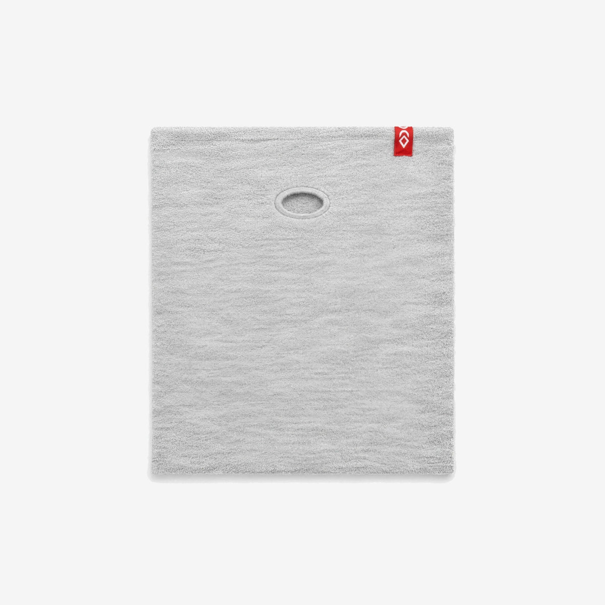 Airhole Airtube Microfleece – Heather Grey – Flat lay, front