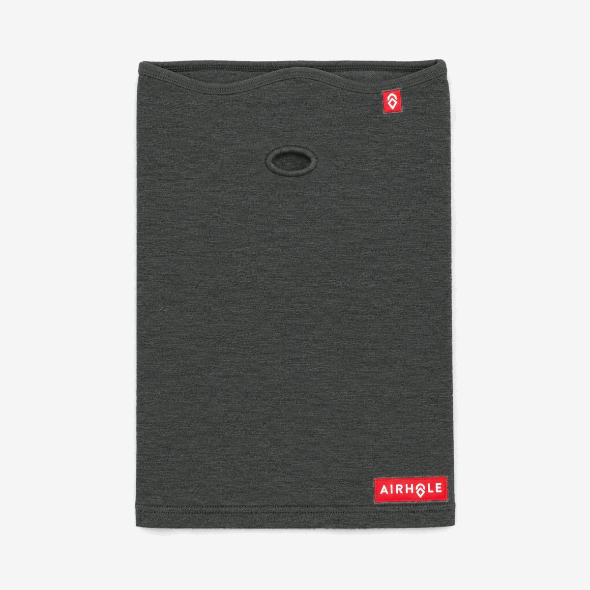 Airhole Airtube Ergo Merino – Black – Flat lay, front