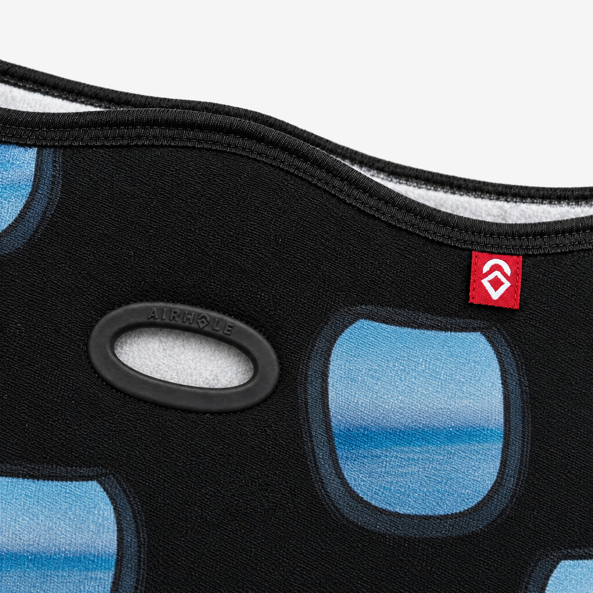 Airhole Airtube Ergo Polar Fleece – Blotto – Original Airhole close-up
