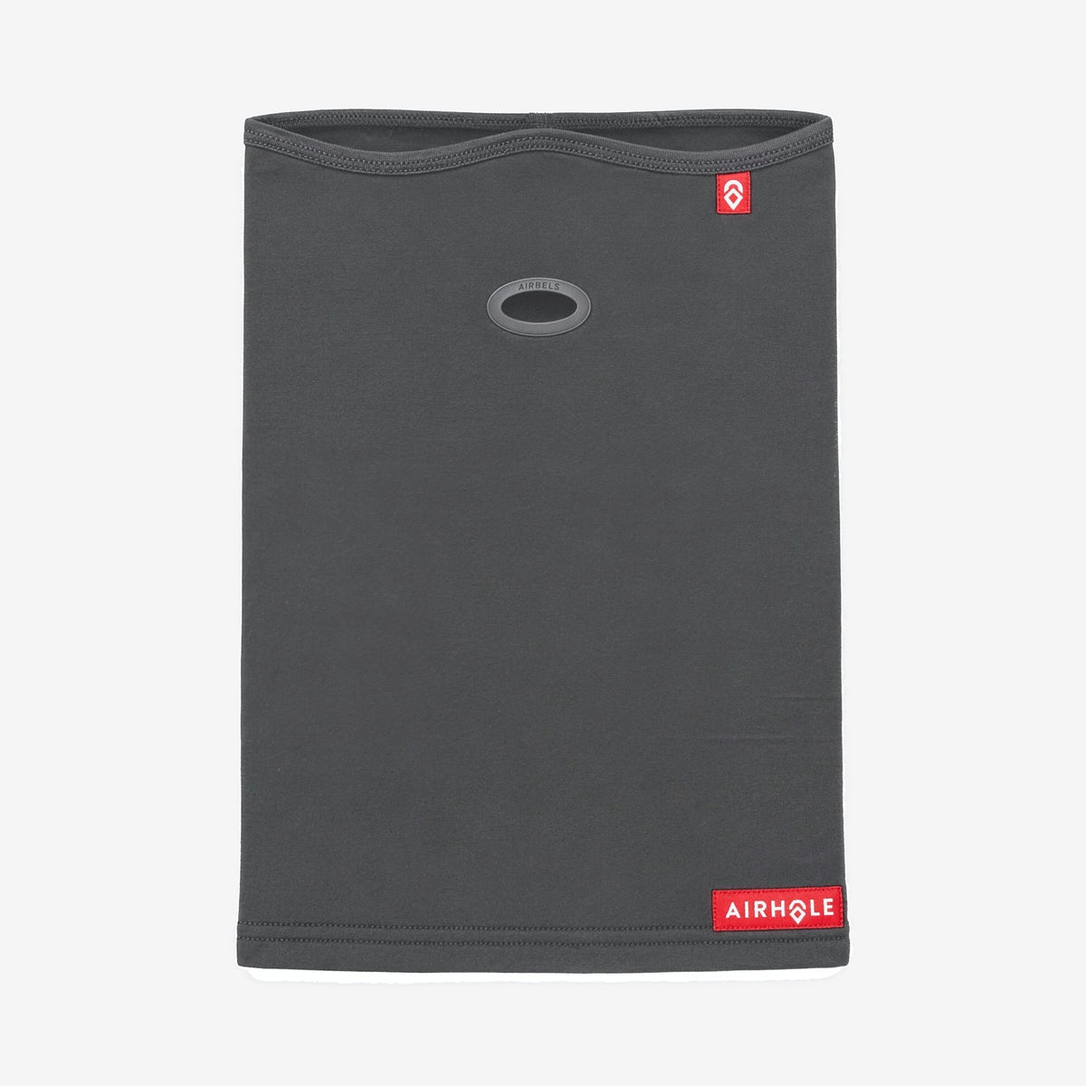 Airhole Airtube Ergo Polar Fleece – Charcoal – Flat lay, front
