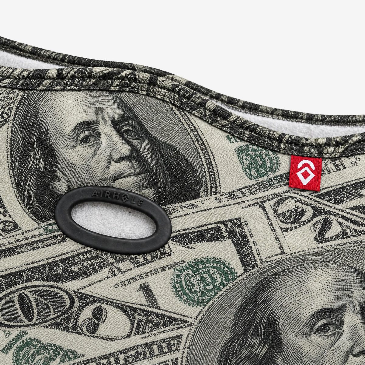Airhole Airtube Ergo Polar Fleece – Dollars – Original Airhole close-up