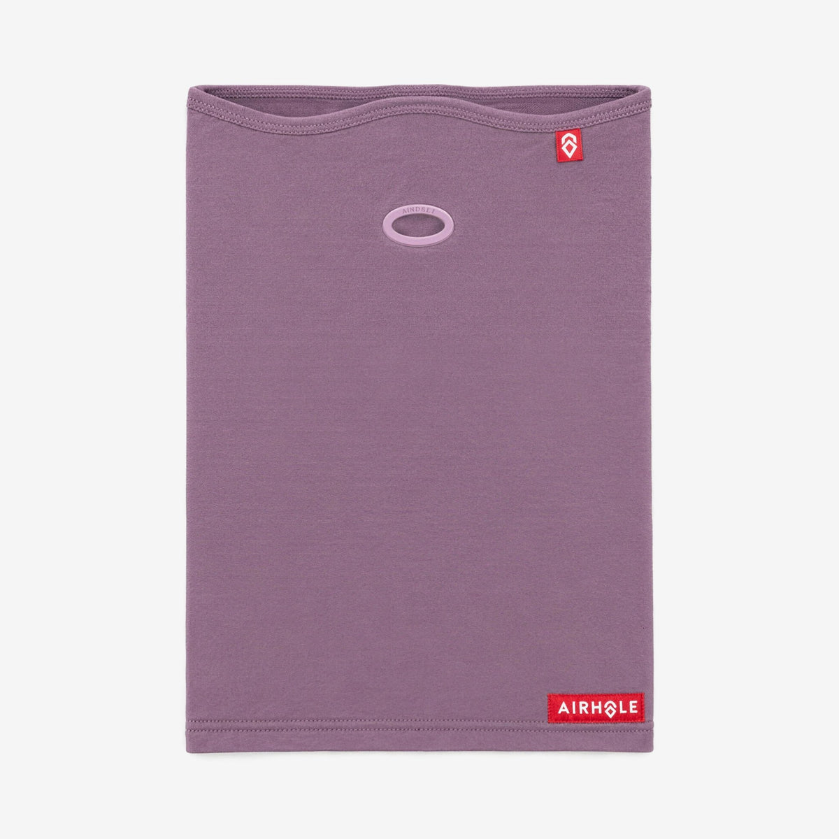 Airhole Airtube Ergo Polar Fleece – Mulberry – Flat lay, front