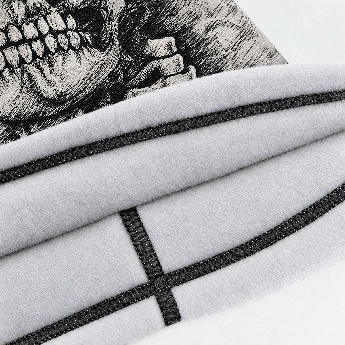 Airhole Airtube Ergo Polar Fleece – Skeleton – Polar fleece close-up