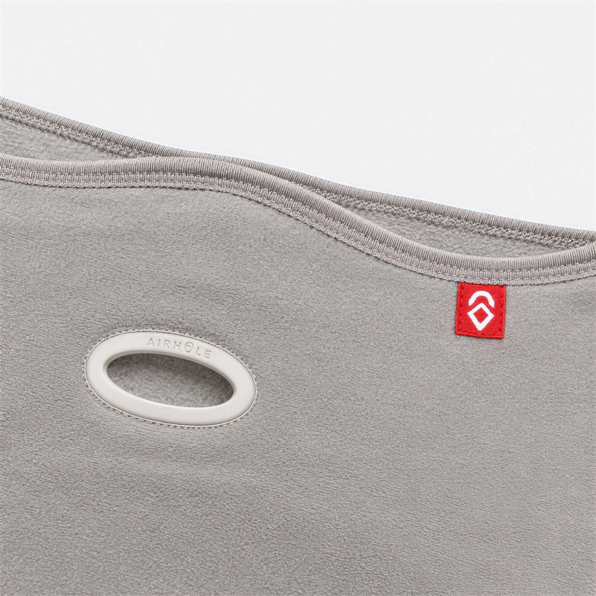 Airhole Airtube Ergo Polar Fleece – Silver – Original Airhole close-up