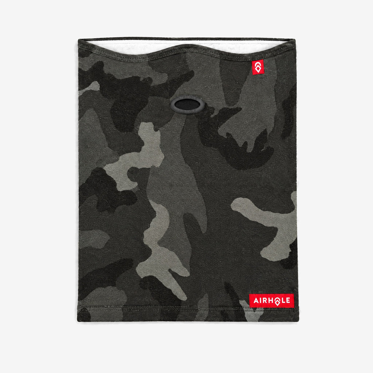 Airhole Airtube Ergo Polar Fleece – Stealth Camo – Flat lay, front