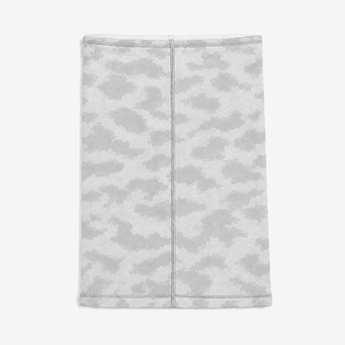 Airhole Airtube Ergo Polar Fleece – White Camo – Flat lay, back