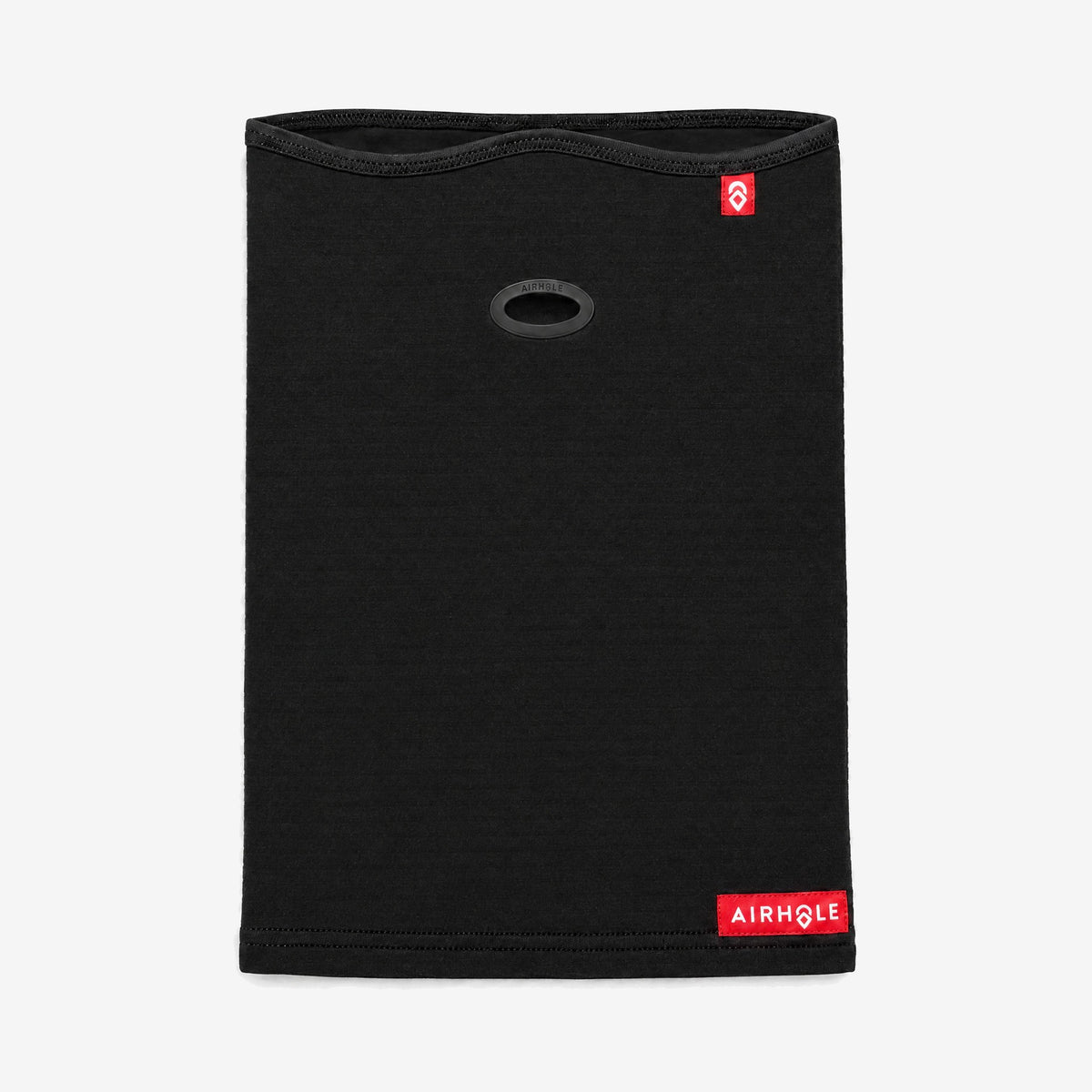 Airhole Airtube Ergo Waffle Fleece – Black – Flat lay, front