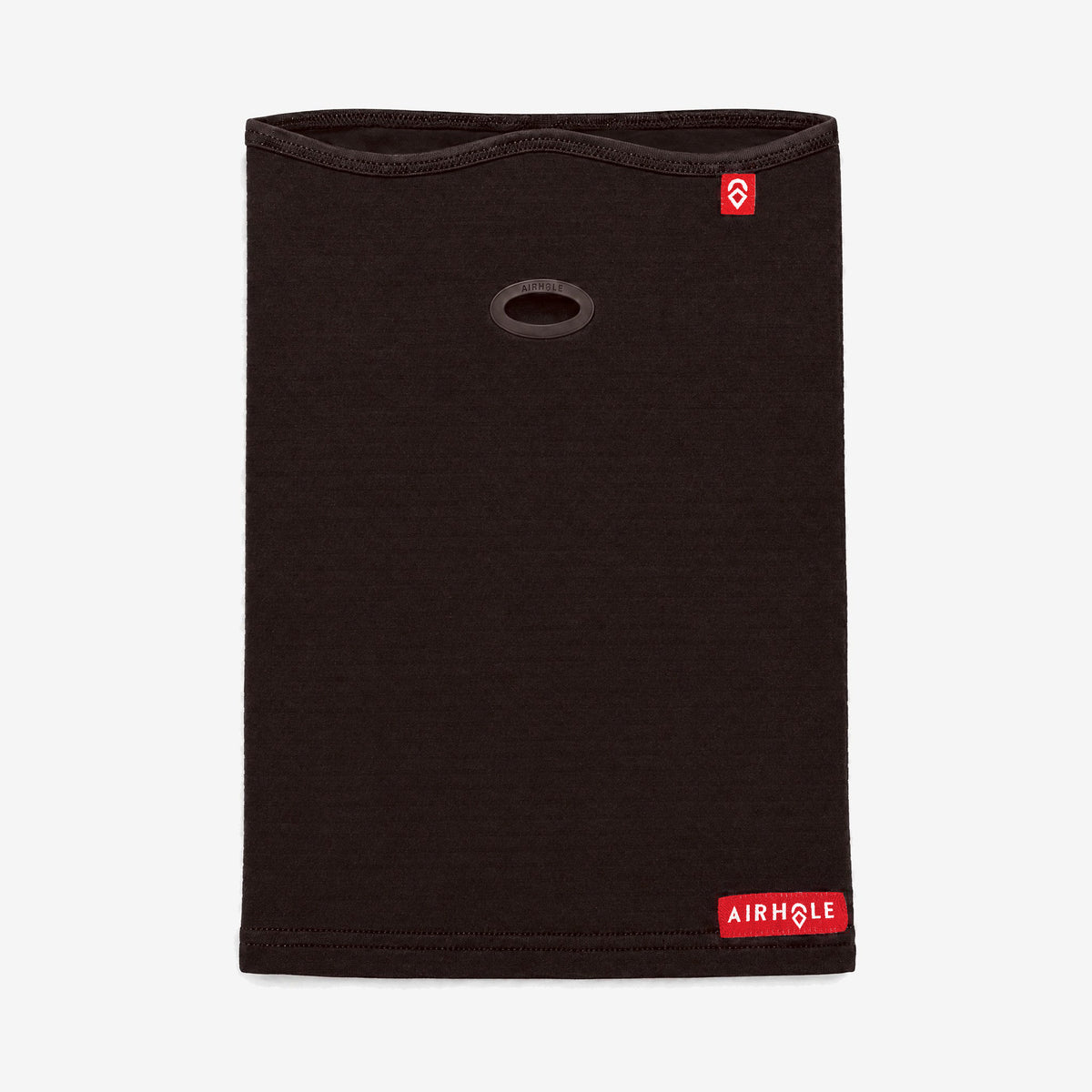 Airhole Airtube Ergo Waffle Fleece – Dark Oak – Flat lay, front