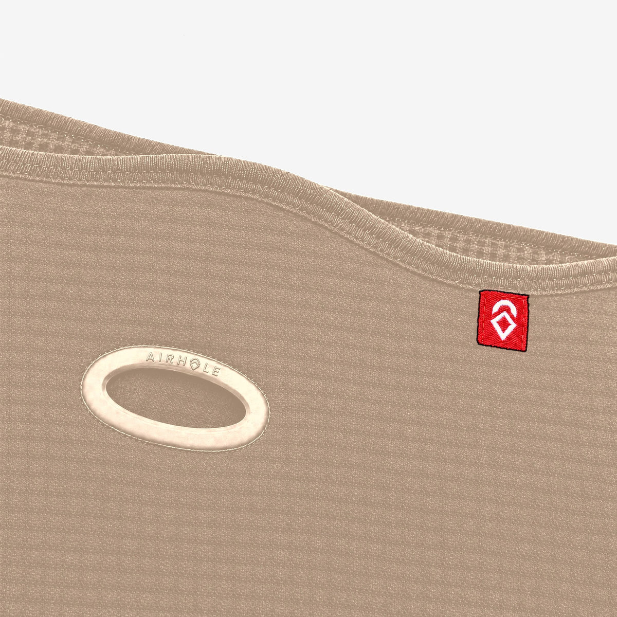 Airhole Airtube Ergo Waffle Fleece – Oatmilk – Original Airhole close-up