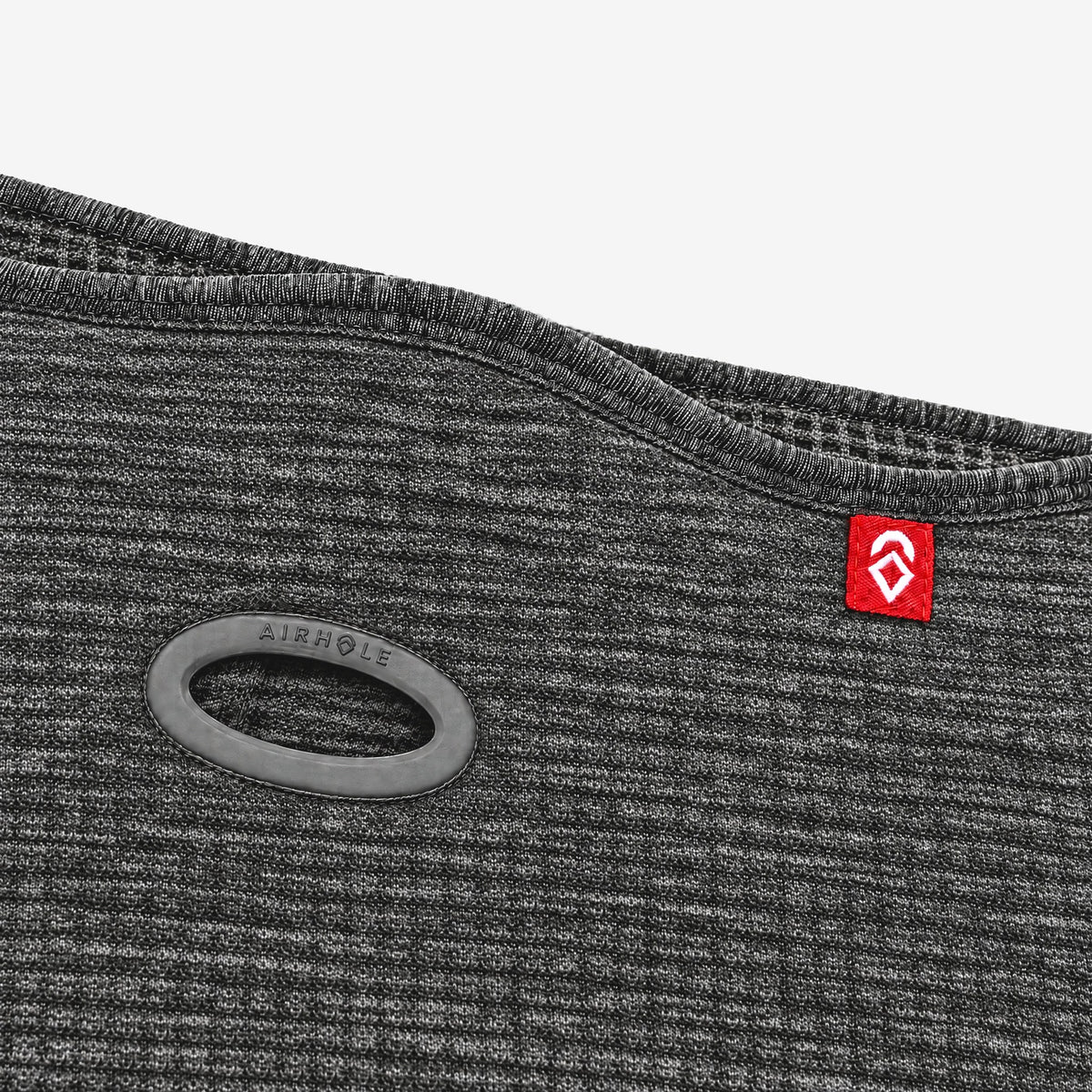 Airhole Airtube Ergo Waffle Fleece – Tech Grey – Original Airhole close-up