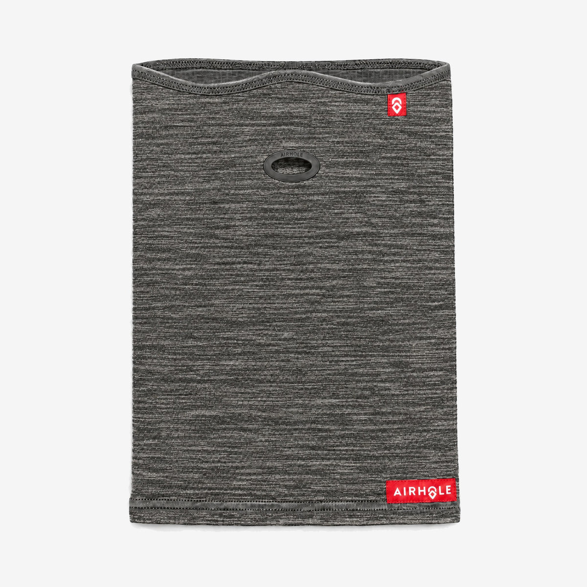 Airhole Airtube Ergo Waffle Fleece – Tech Grey – Flat lay, front