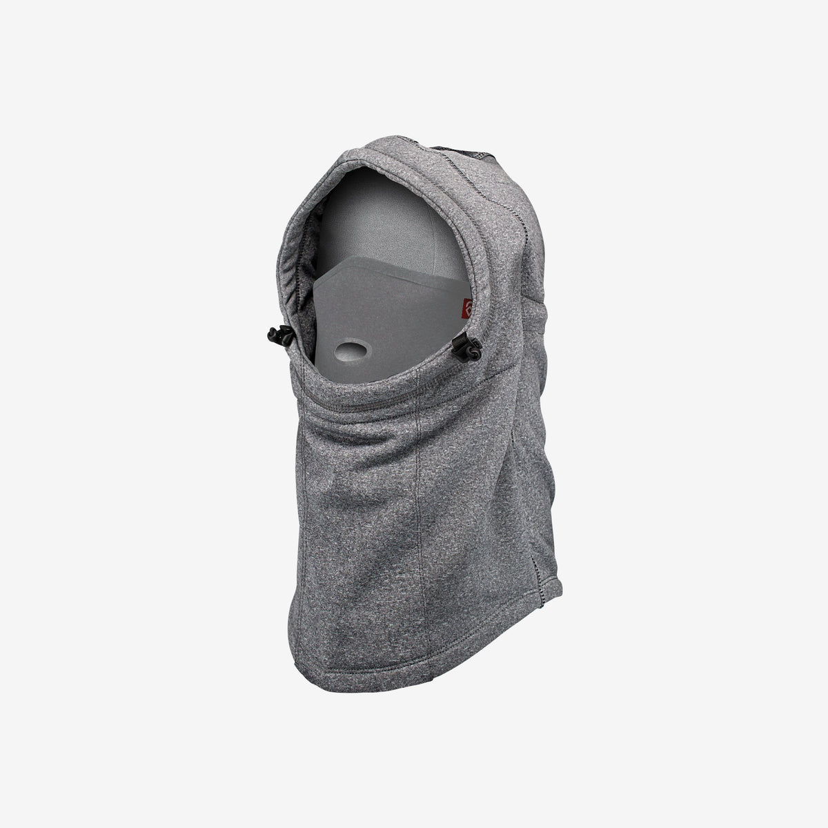 Airhole Polar Fleece Airhood Heather Grey