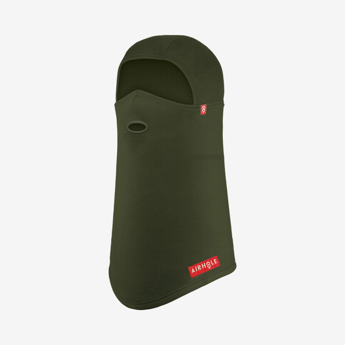 Airhole Balaclava Waffle Fleece – Algae – Front