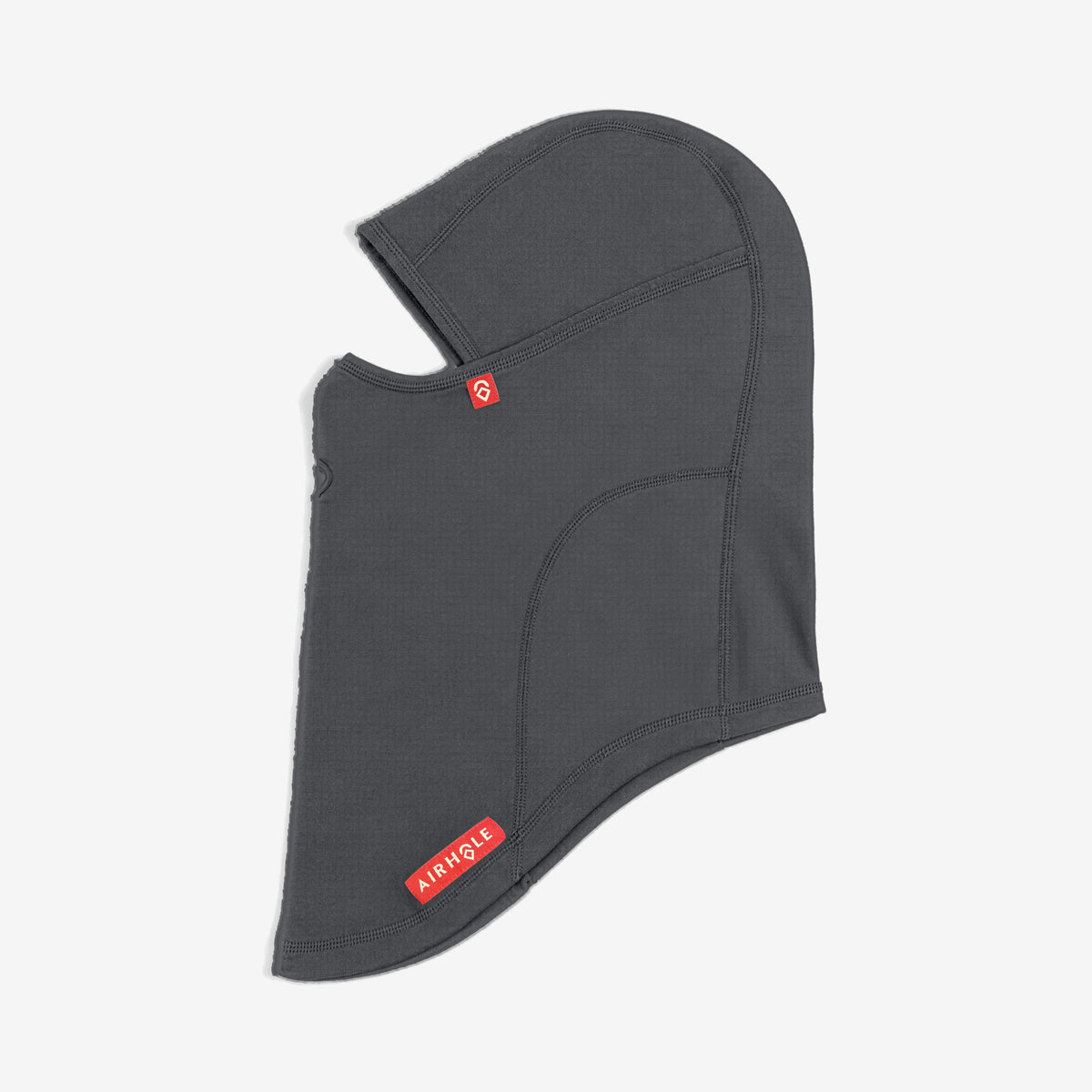 Airhole Balaclava Waffle Fleece – Charcoal – Left side