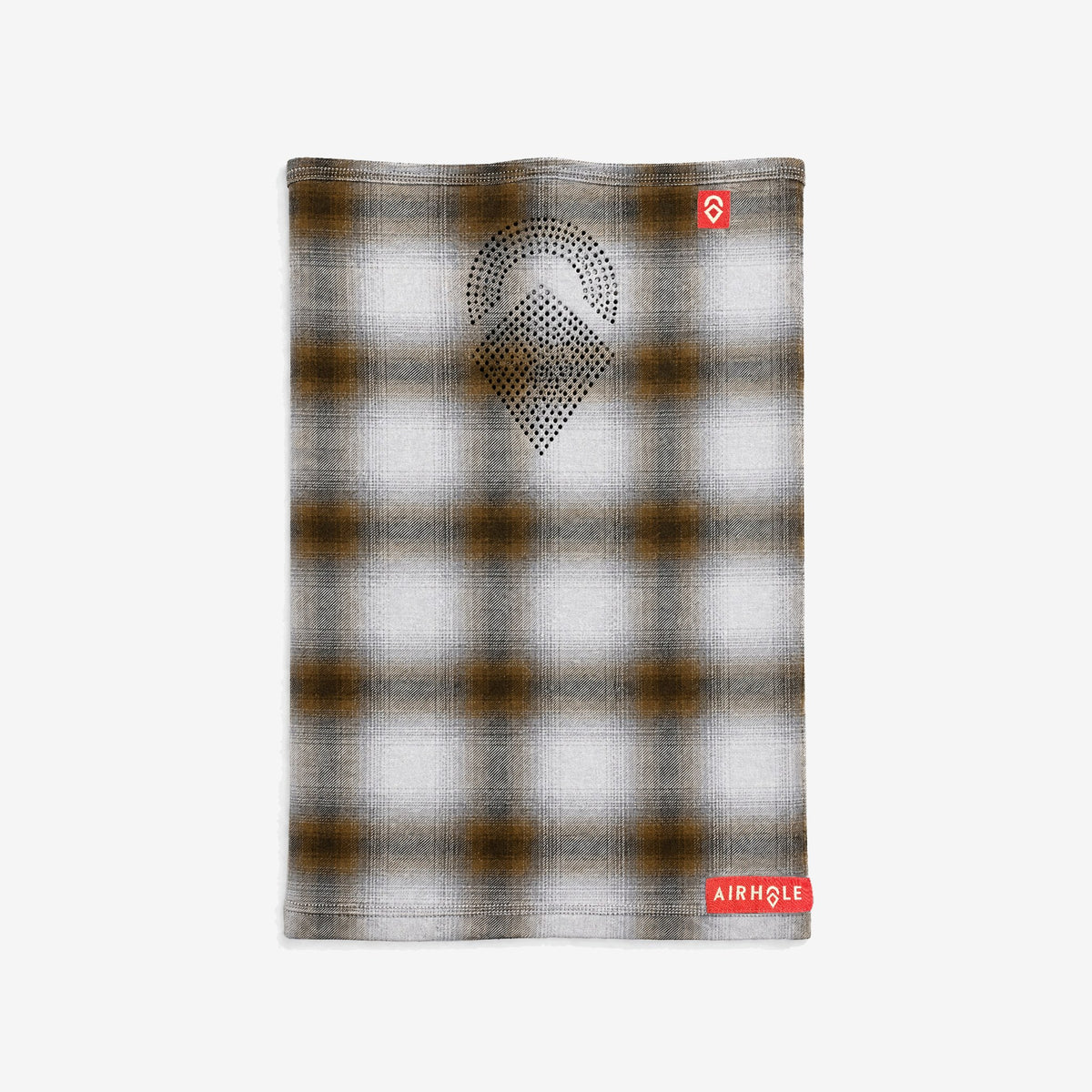 Airhole Airtube Ergo Laser Drytech – Shadow Plaid – Flat lay, front