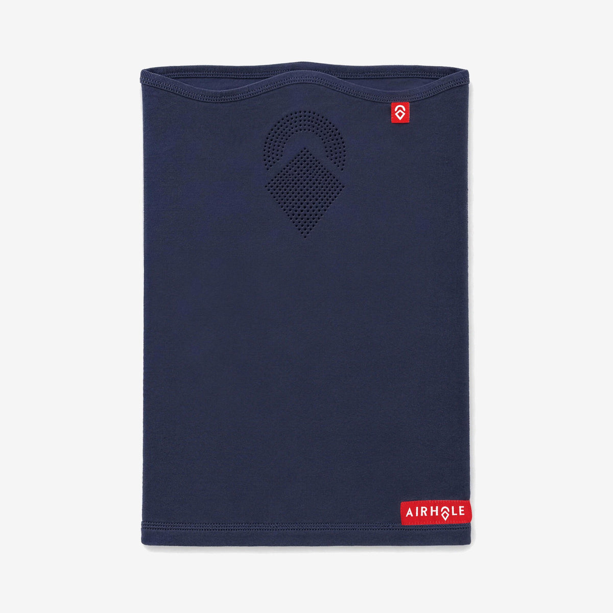Airhole Airtube Ergo Laser Polar Fleece – Navy – Flat lay, front