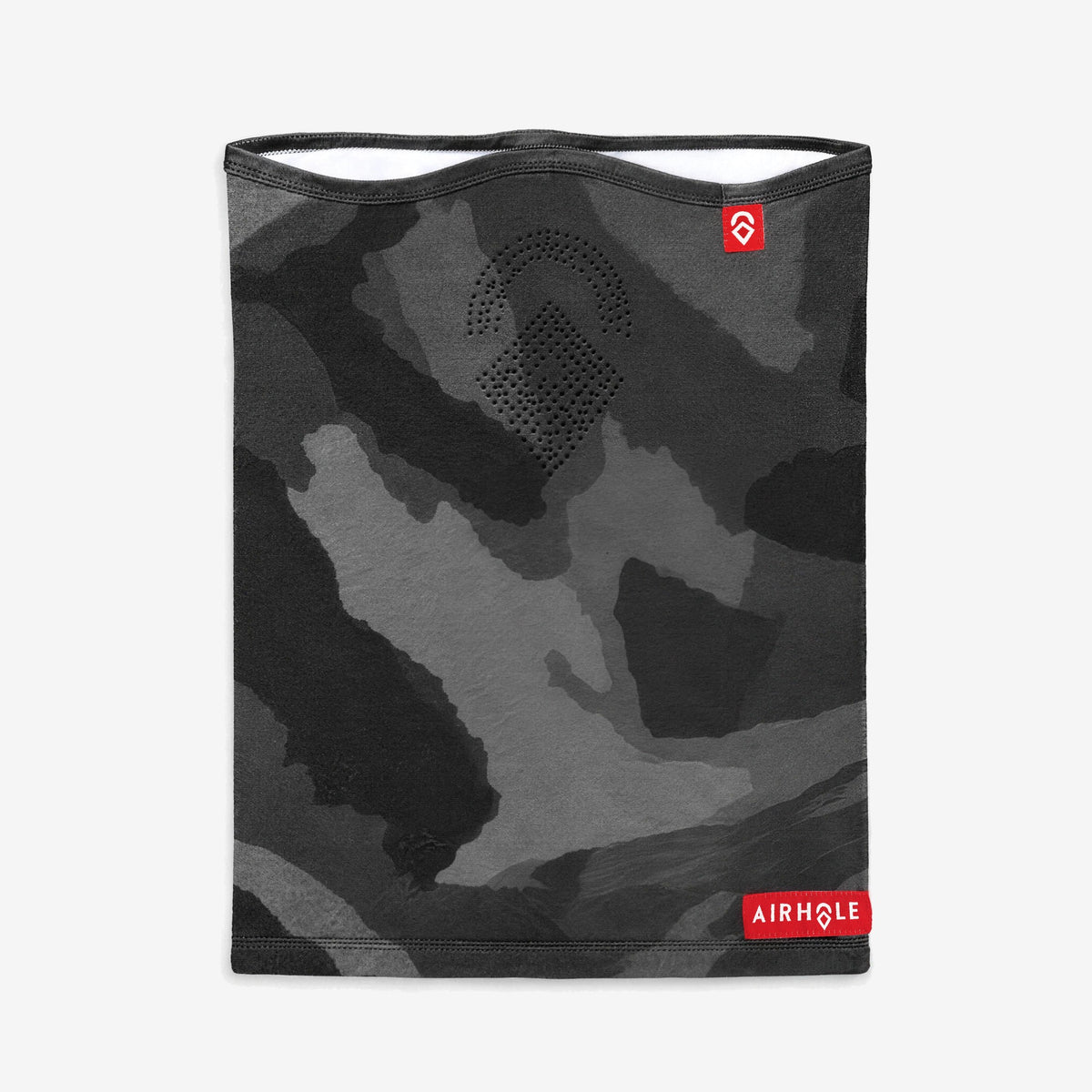 Airhole Airtube Ergo Laser Polar Fleece – Stealth Camo – Flat lay, front