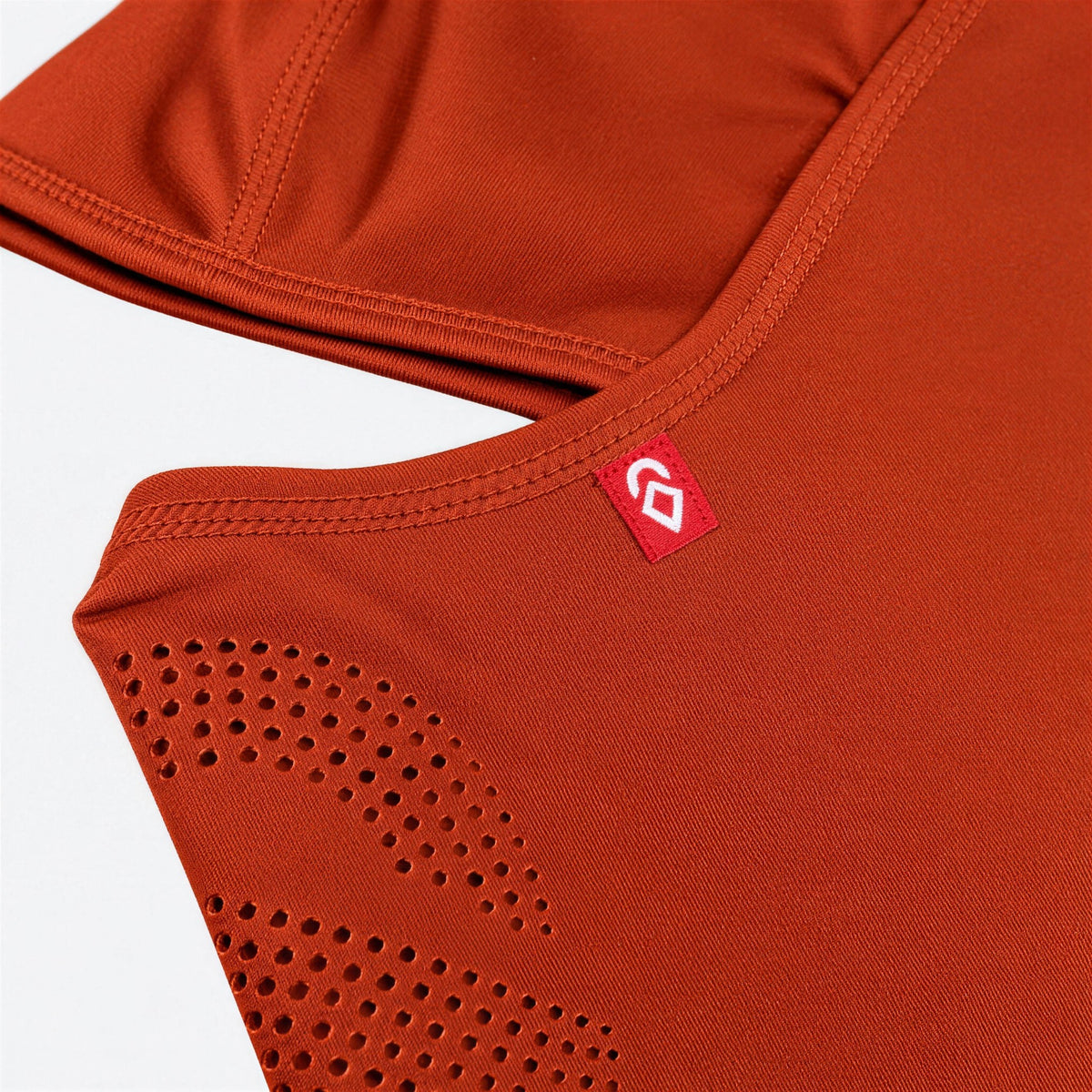 Airhole Laser Drytech Balaclava – Blaze – Label close-up