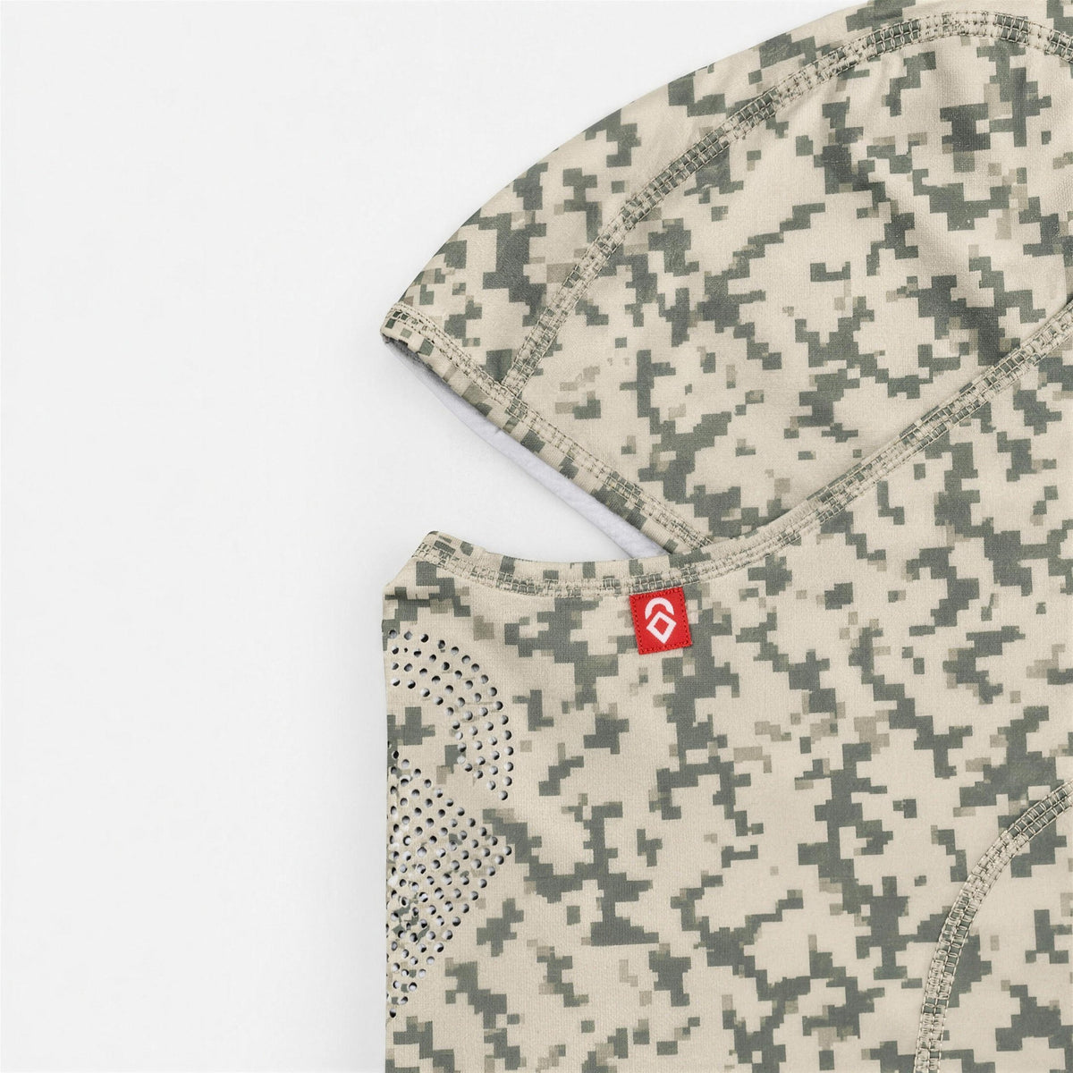 Airhole Laser Drytech Balaclava – Digi – Front close-up
