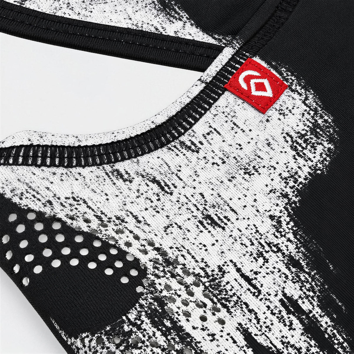 Airhole Laser Drytech Balaclava – Death – Label close-up