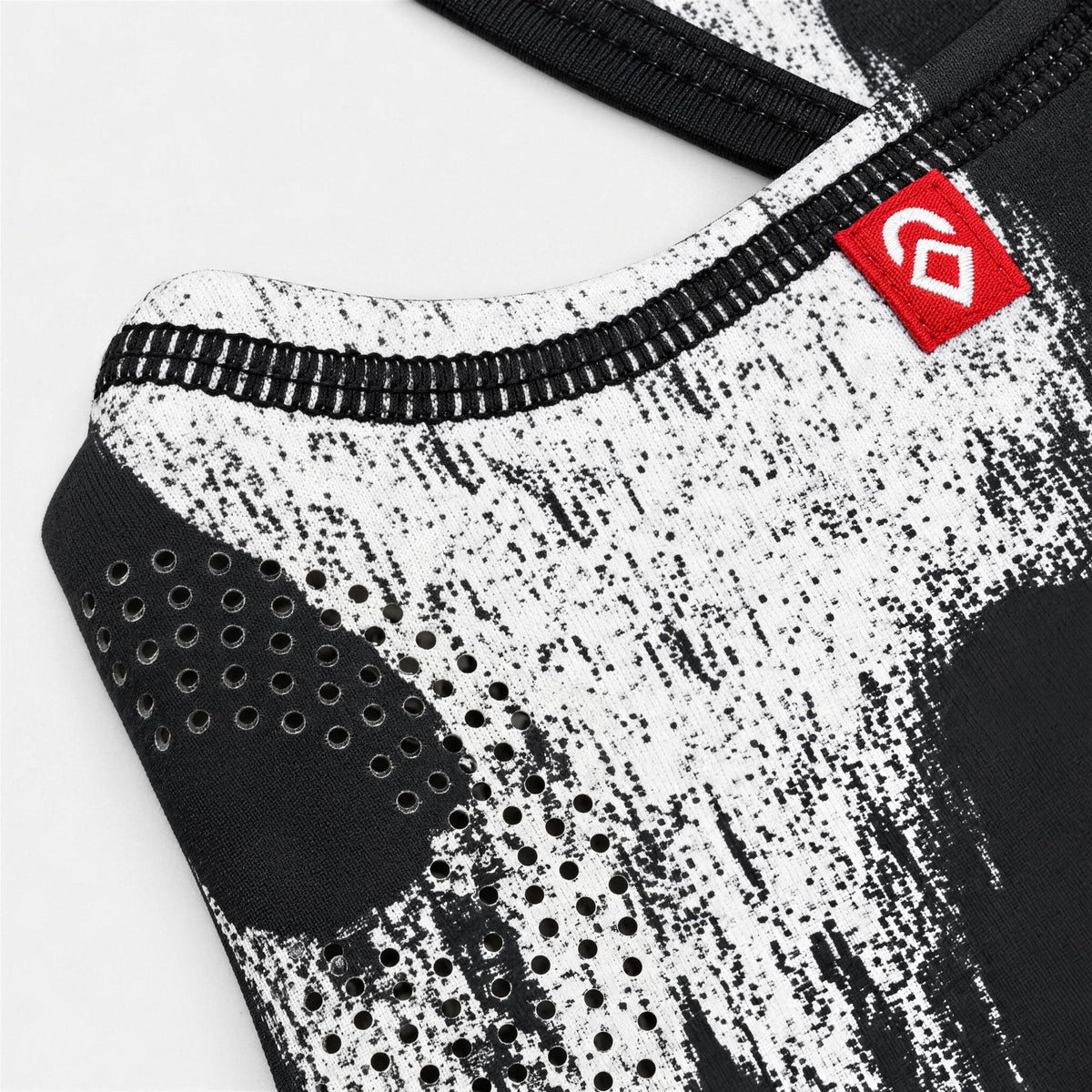 Airhole Laser Drytech Balaclava – Death – Laser micro-airholes close-up