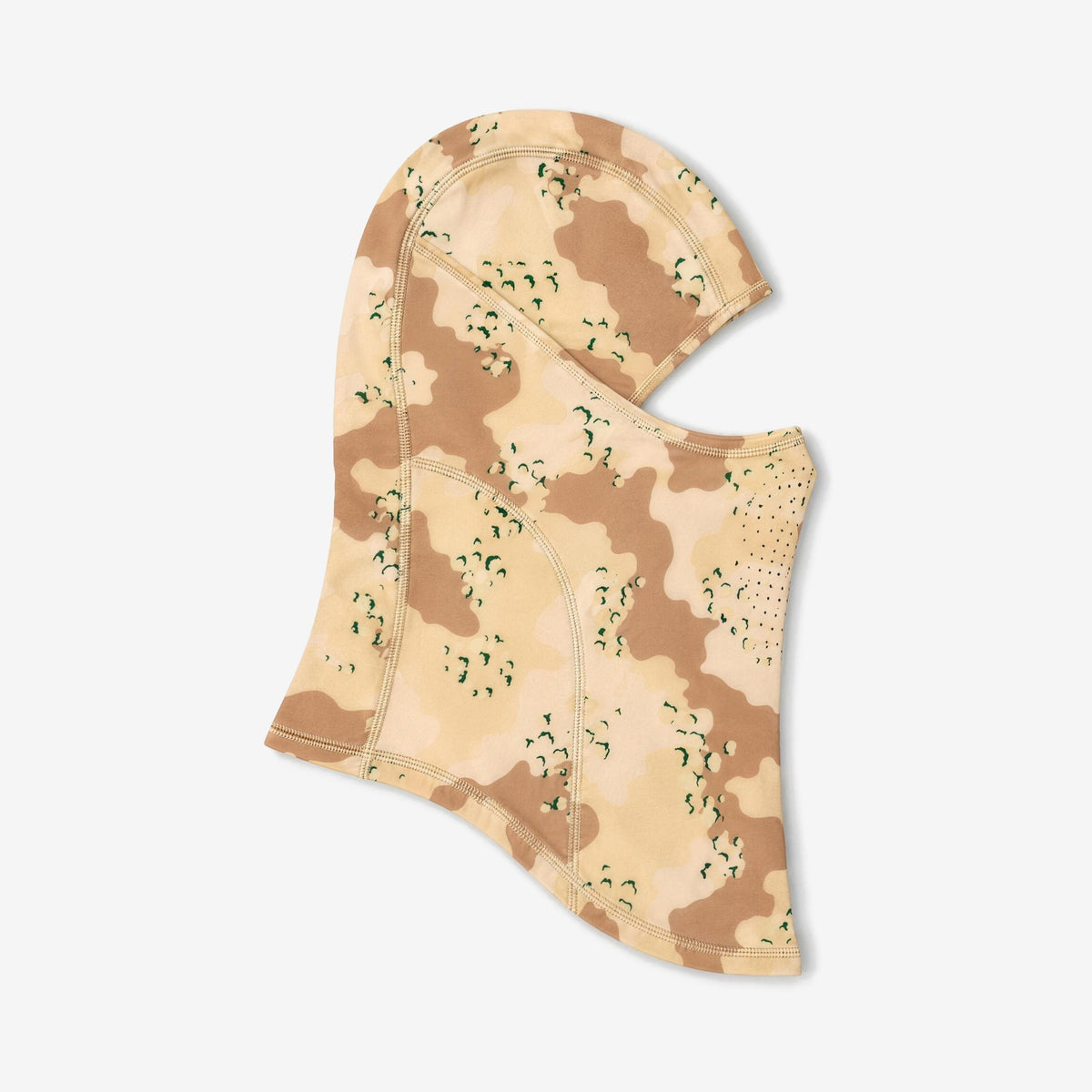 Airhole Laser Drytech Balaclava – Field Camo – Flat lay