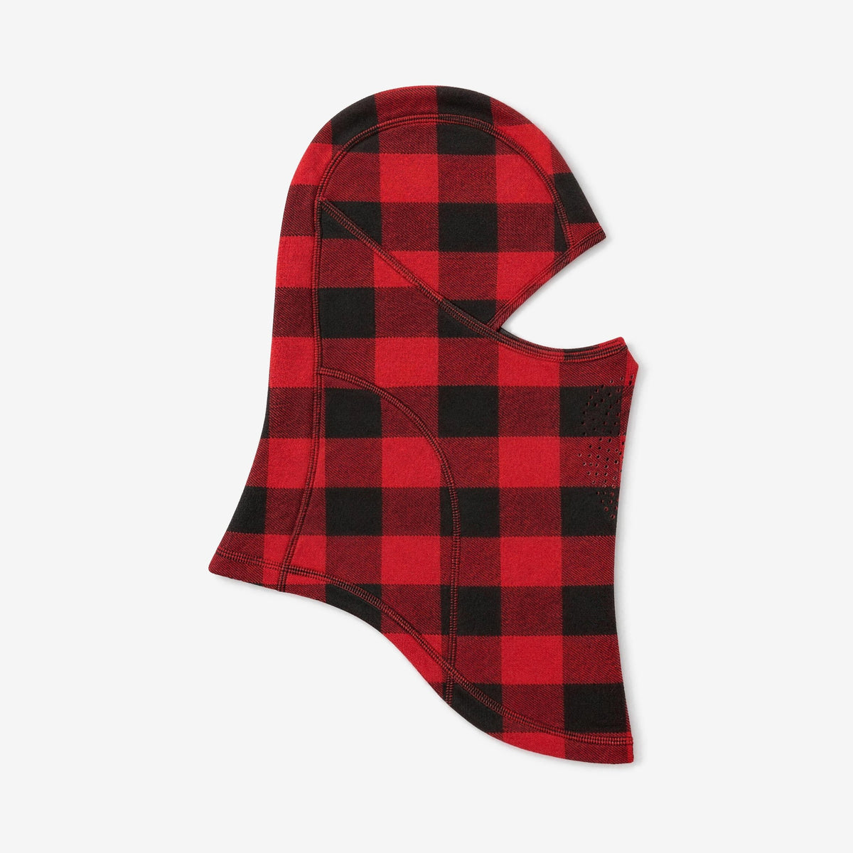 Airhole Laser Drytech Balaclava – Red Buffalo – Flat lay