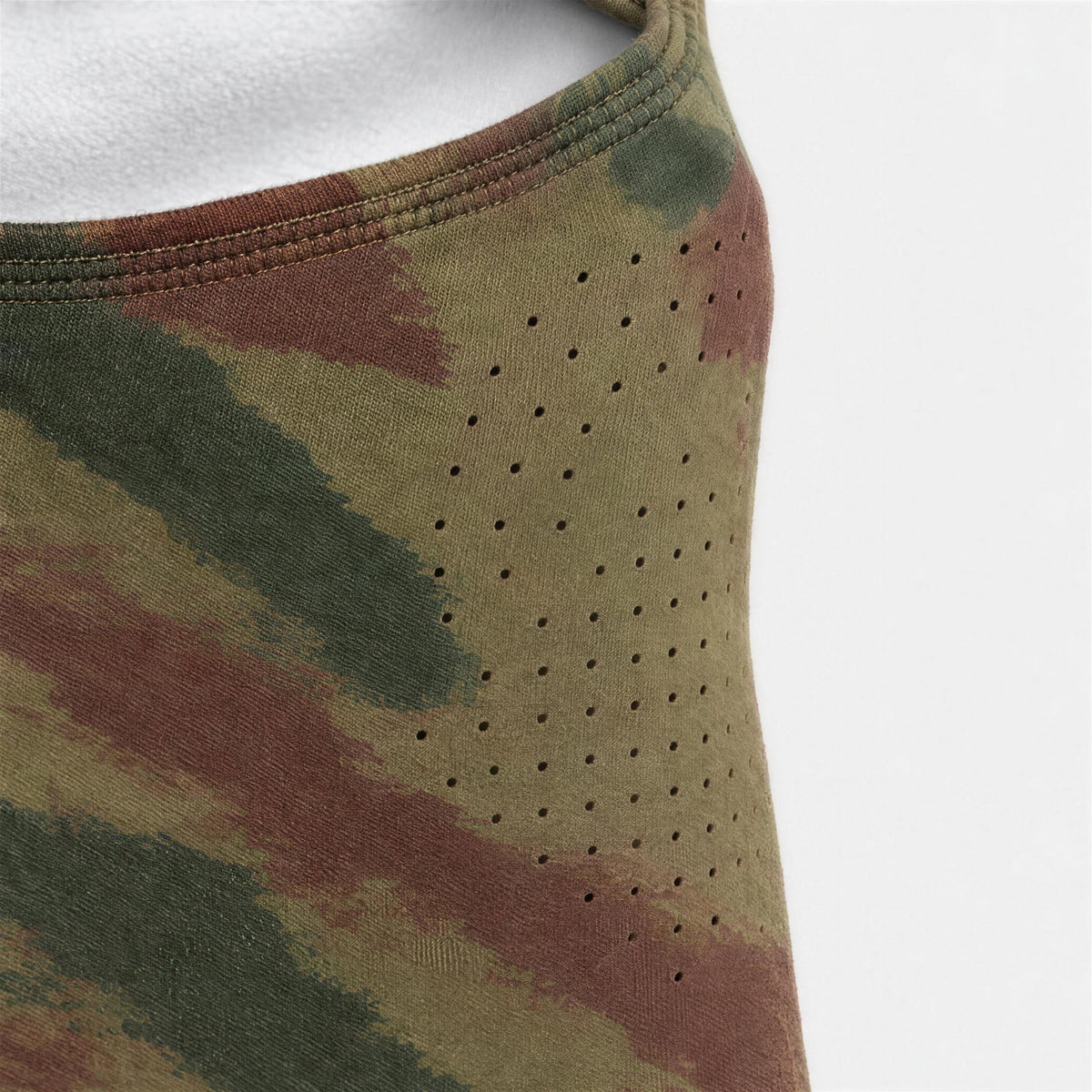 Airhole Laser Polar Fleece Balaclava – Brush Camo – laser perforation detail