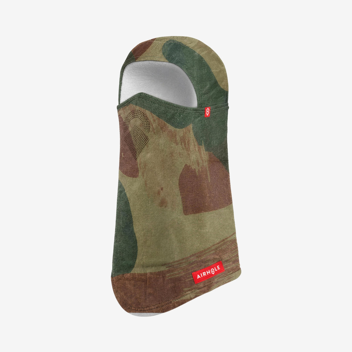 Airhole Laser Polar Fleece Balaclava – Brush Camo – front