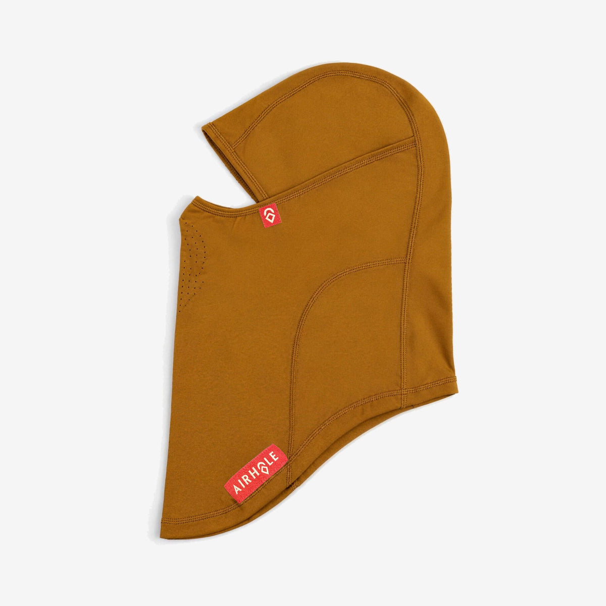 Airhole Laser Polar Fleece Balaclava – Dijon – flat lay, alternate view