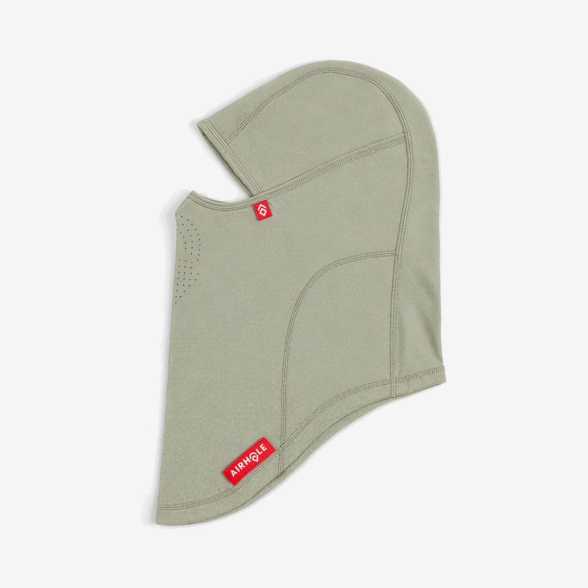 Airhole Laser Polar Fleece Balaclava – Fibre – flat lay, alternate view