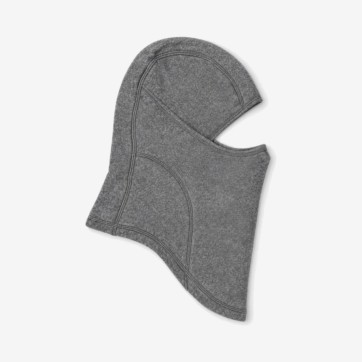 Airhole Laser Polar Fleece Balaclava – Heather Grey – flat lay