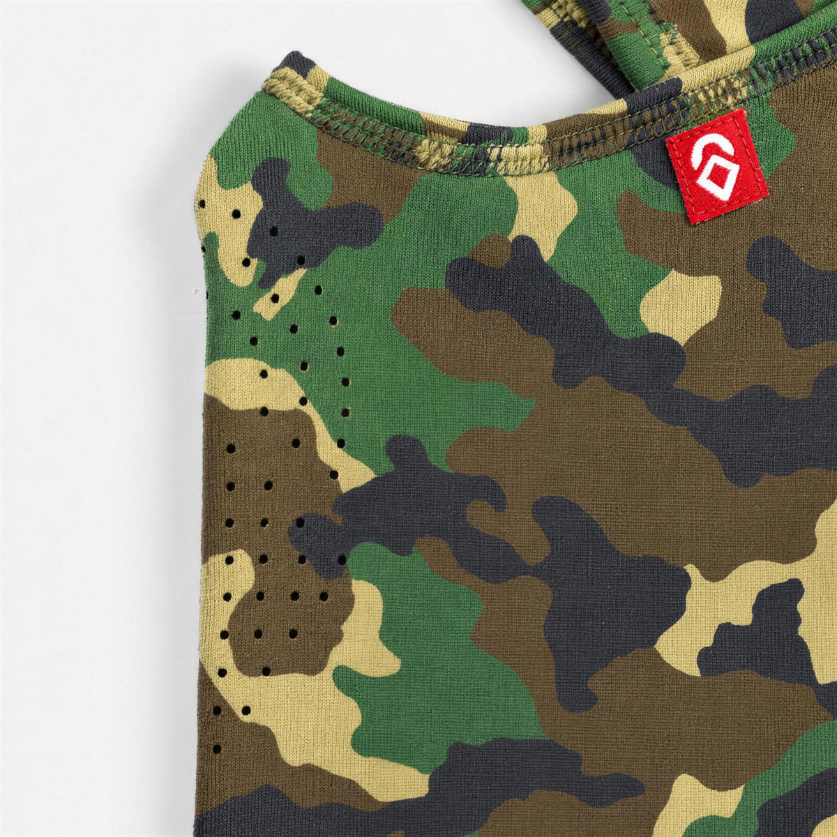 Airhole Laser Polar Fleece Balaclava – Information Garage 2 – front close-up