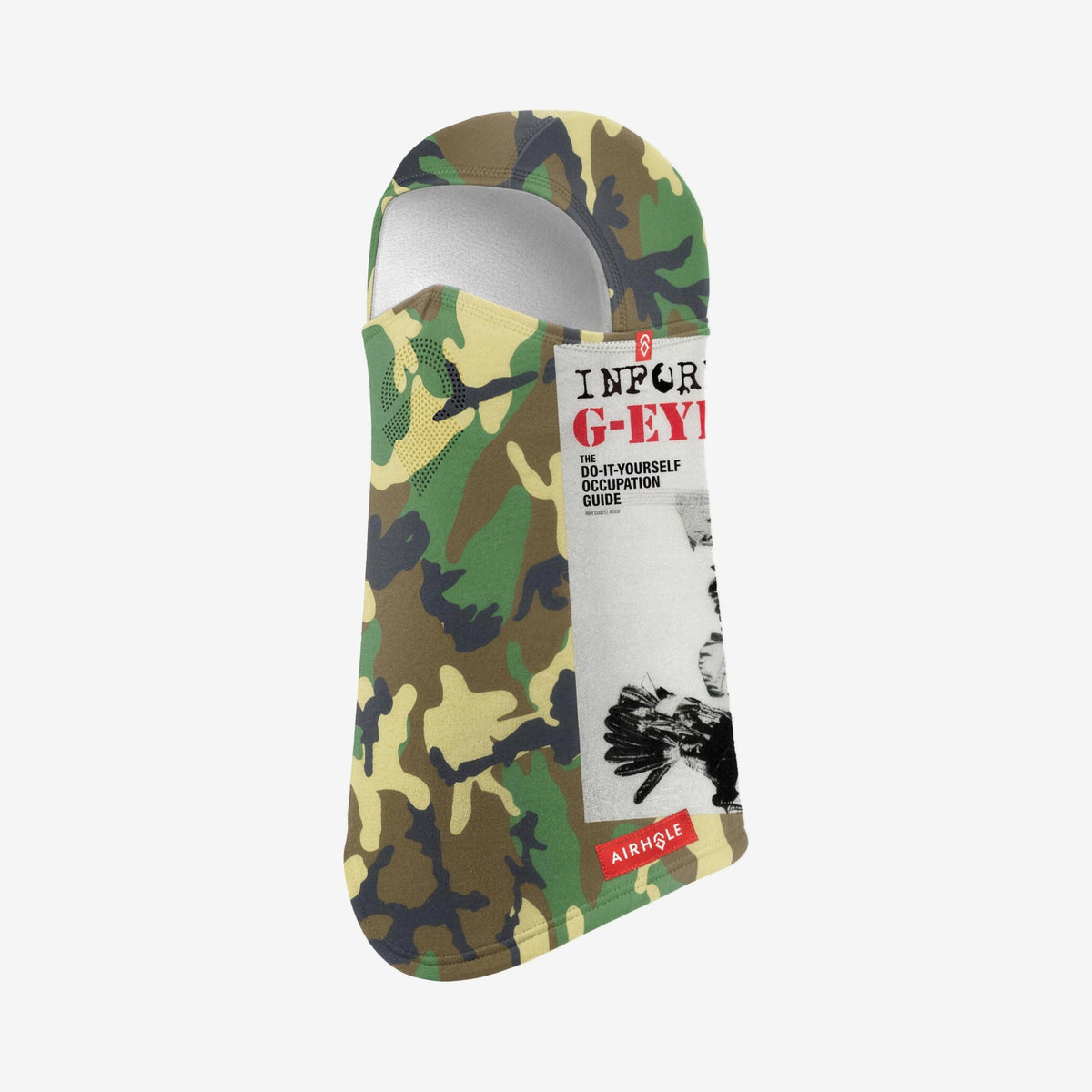Airhole Laser Polar Fleece Balaclava – Information Garage 2 – front
