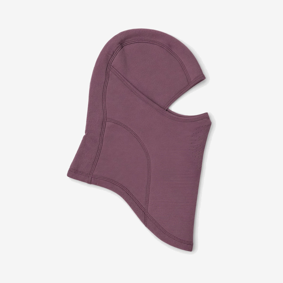 Airhole Laser Polar Fleece Balaclava – Mulberry – flat lay