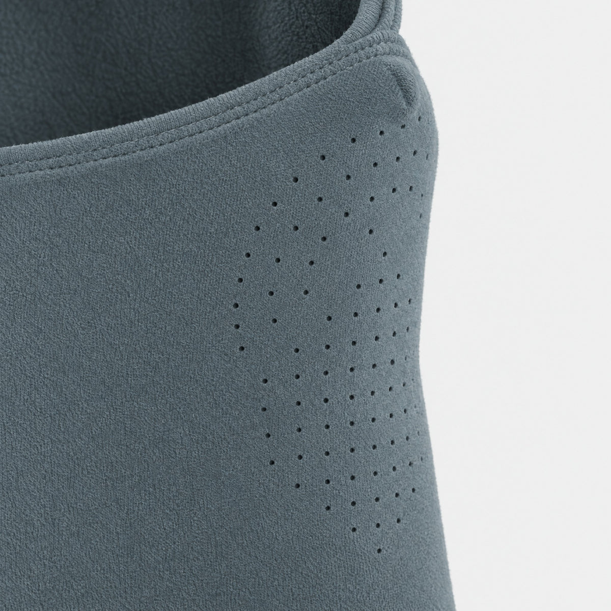 Airhole Laser Polar Fleece Balaclava – Sea Mist – laser perforation detail