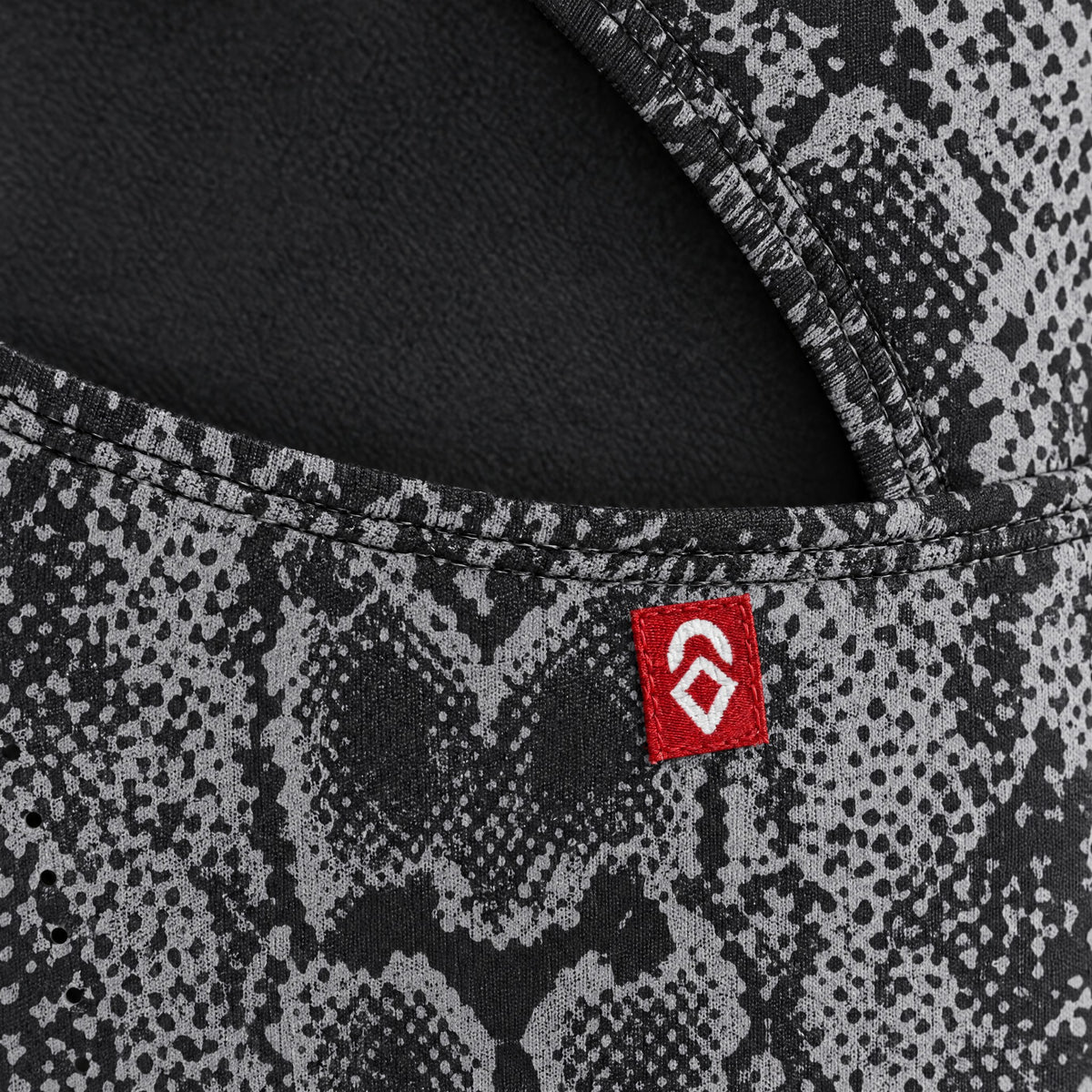 Airhole Laser Polar Fleece Balaclava – Snakeskin – label detail