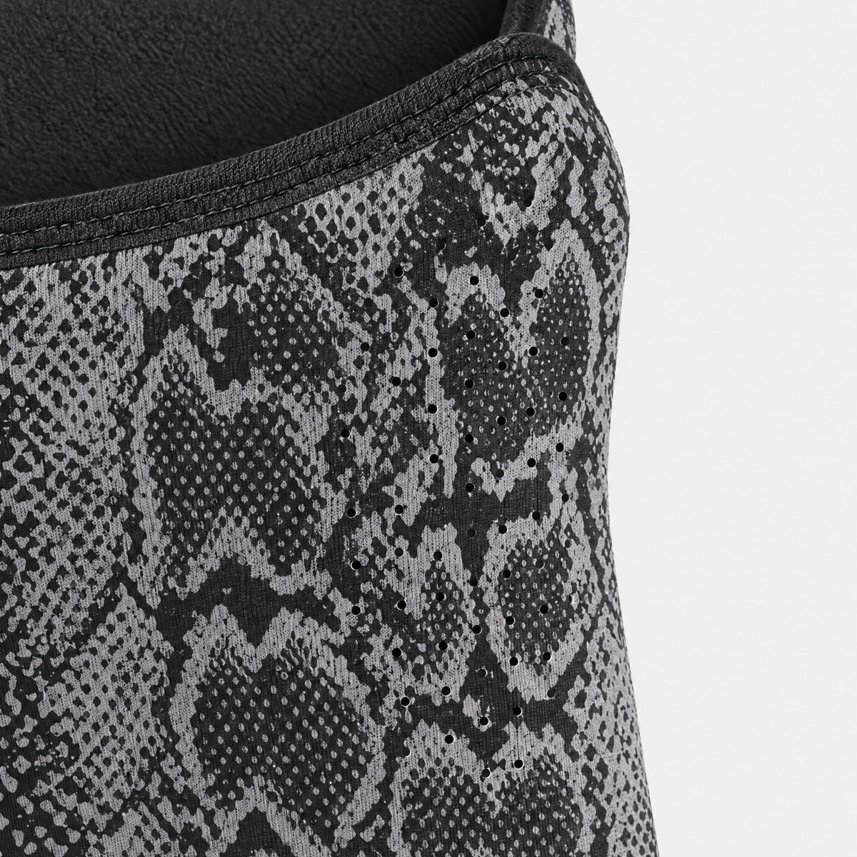 Airhole Laser Polar Fleece Balaclava – Snakeskin – laser perforation detail
