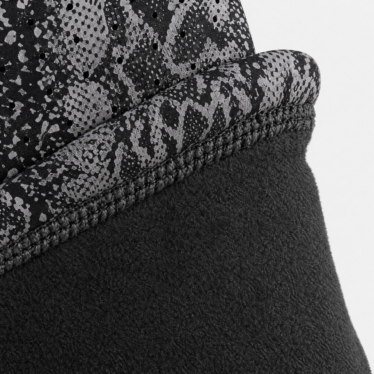 Airhole Laser Polar Fleece Balaclava – Snakeskin – fleece lining detail