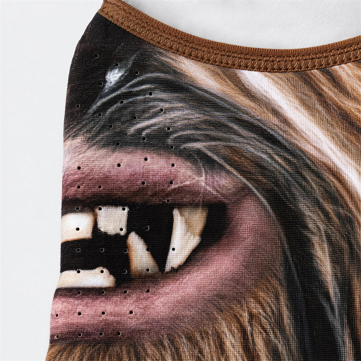 Airhole Laser Polar Fleece Balaclava – Wookie – laser perforation detail